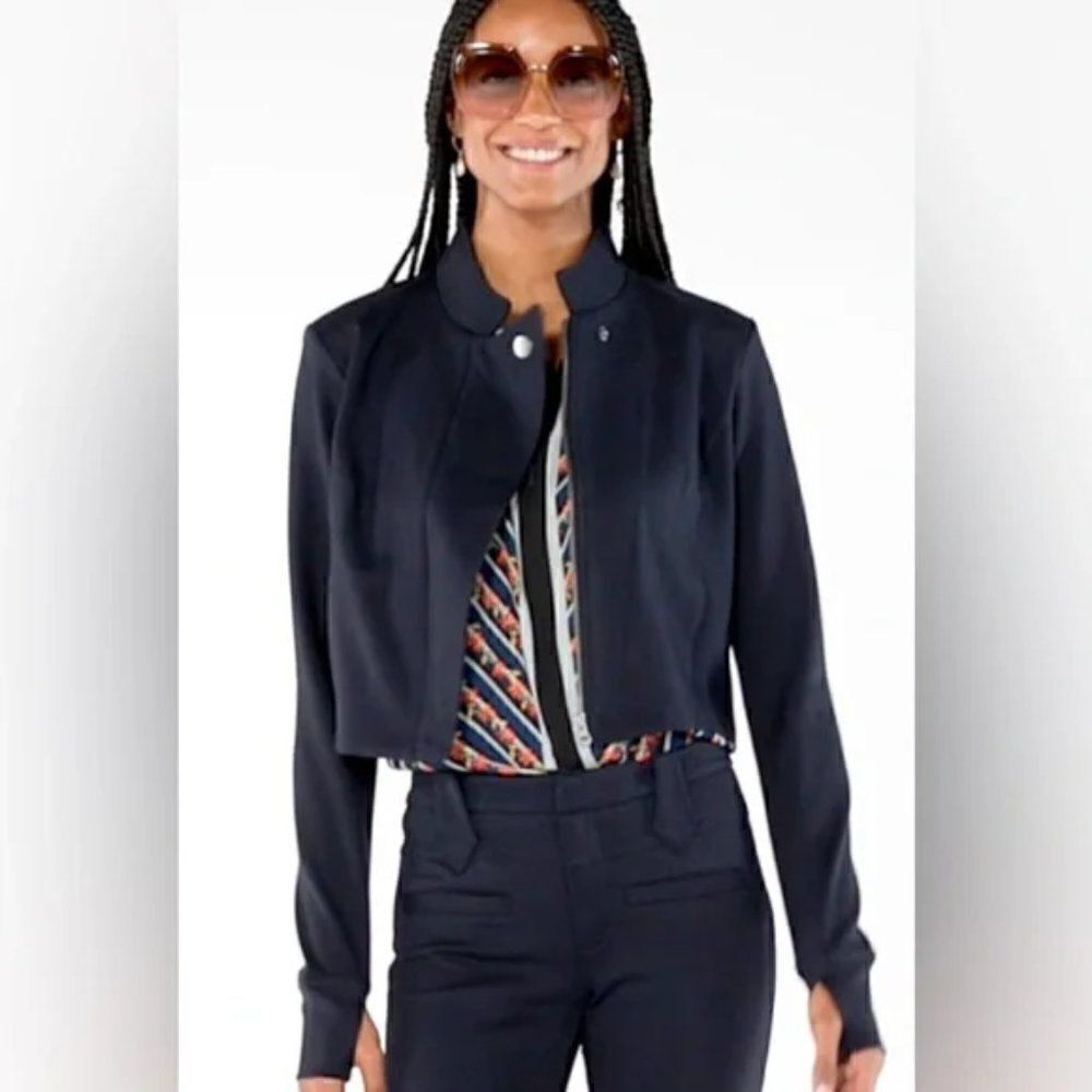 Cabi #6259 Classic Navy Admiral Jacket. Size Medium. NWOT